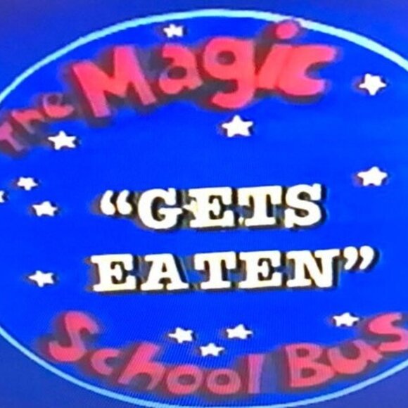 1990s The Magic School Bug Gets Eaten VHS Video Tape Tested Working - Picture 4 of 4